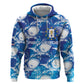 Cabo Verde WC2026 Prematch Guernsey Inspired Custom Zip Hoodie Tubaroes Azuis Making History