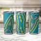 Dashiki Tumbler Cup Luxury Afro - Teal