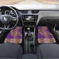 Dashiki Car Mats Luxury Afro - Violet