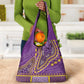 Dashiki Grocery Bag Luxury Afro - Violet