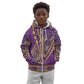Dashiki Kid Hoodie Luxury Afro - Violet