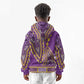 Dashiki Kid Hoodie Luxury Afro - Violet