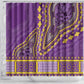 Dashiki Shower Curtain Luxury Afro - Violet