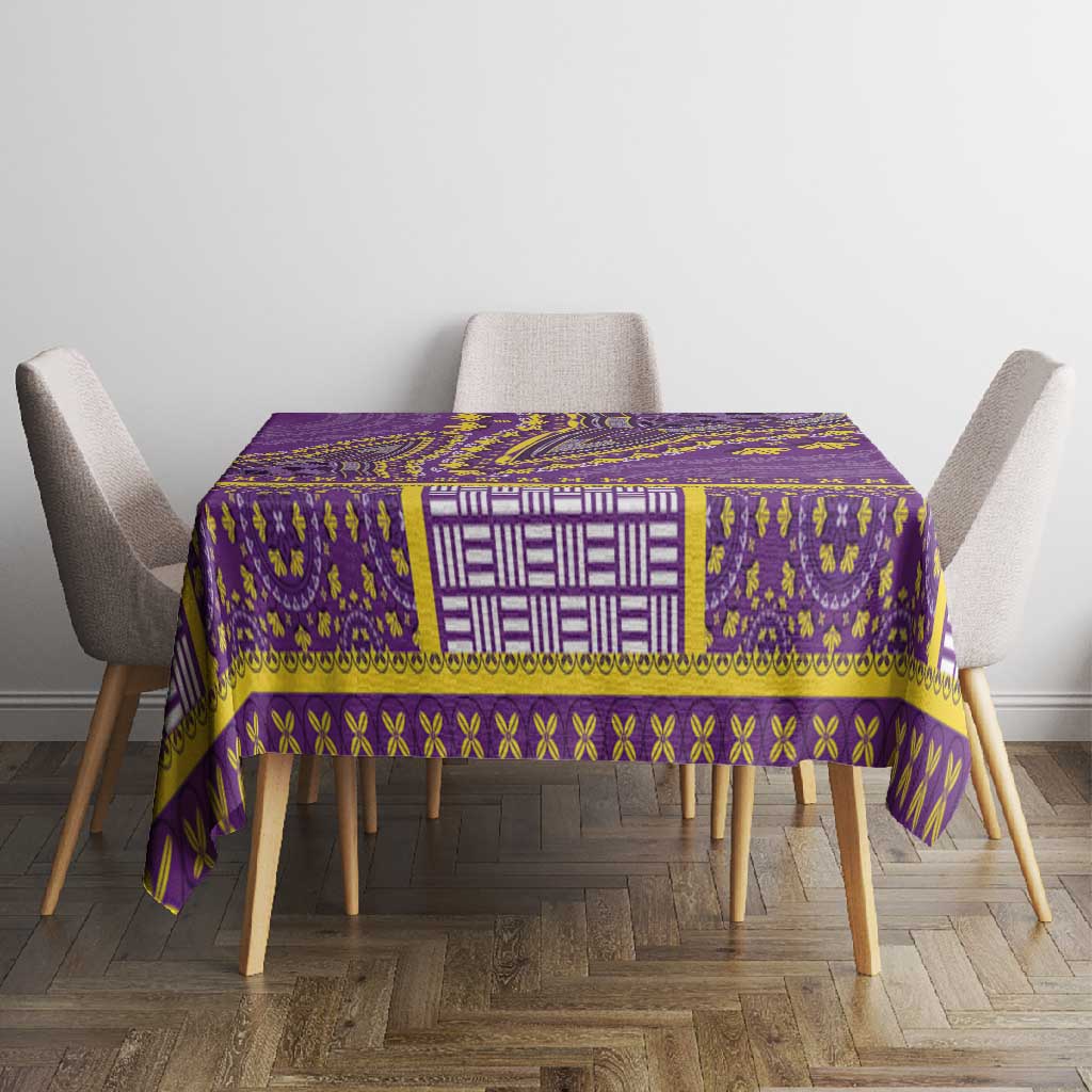 Dashiki Tablecloth Luxury Afro - Violet