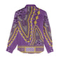 Dashiki Women Casual Shirt Luxury Afro - Violet LT7