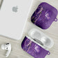 Lupus Awareness Purple Ribbon Butterfly AirPods Case Hope