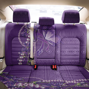 Lupus Awareness Purple Ribbon Butterfly Back Car Seat Cover Hope