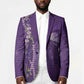 Lupus Awareness Purple Ribbon Butterfly Blazer Hope