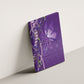 Lupus Awareness Purple Ribbon Butterfly Canvas Wall Art Hope