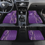 Lupus Awareness Purple Ribbon Butterfly Car Mats Hope