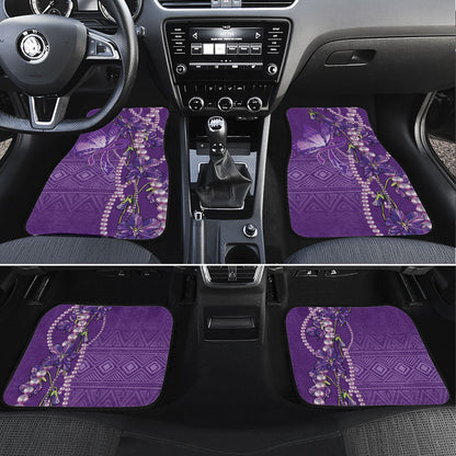 Lupus Awareness Purple Ribbon Butterfly Car Mats Hope