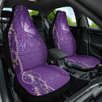 Lupus Awareness Purple Ribbon Butterfly Car Seat Cover Hope