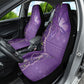 Lupus Awareness Purple Ribbon Butterfly Car Seat Cover Hope
