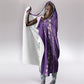 Lupus Awareness Purple Ribbon Butterfly Hooded Blanket Hope