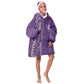 Lupus Awareness Purple Ribbon Butterfly Kid Wearable Blanket Hoodie Hope