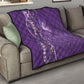 Lupus Awareness Purple Ribbon Butterfly Quilt Hope