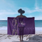 Lupus Awareness Purple Ribbon Butterfly Sarong Hope