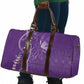 Lupus Awareness Purple Ribbon Butterfly Travel Bag Hope