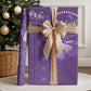 Lupus Awareness Purple Ribbon Butterfly Wrapping Paper Hope