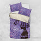 Lupus Awareness Afro Girl - Proud Survivor Bedding Set Ankara Pattern
