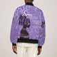 Lupus Awareness Afro Girl - Proud Survivor Bomber Jacket Ankara Pattern