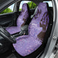 Lupus Awareness Afro Girl - Proud Survivor Car Seat Cover Ankara Pattern