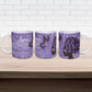 Lupus Awareness Afro Girl - Proud Survivor Ceramic Mug Ankara Pattern