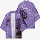 Lupus Awareness Afro Girl - Proud Survivor Kimono Ankara Pattern