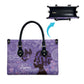 Lupus Awareness Afro Girl - Proud Survivor Leather Bag Ankara Pattern