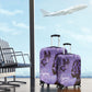 Lupus Awareness Afro Girl - Proud Survivor Luggage Cover Ankara Pattern