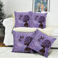 Lupus Awareness Afro Girl - Proud Survivor Pillow Cover Ankara Pattern