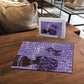 Lupus Awareness Afro Girl - Proud Survivor Puzzle Ankara Pattern