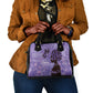 Lupus Awareness Afro Girl - Proud Survivor Shoulder Handbag Ankara Pattern