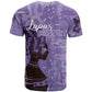 Lupus Awareness Afro Girl - Proud Survivor T shirt Ankara Pattern