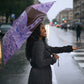 Lupus Awareness Afro Girl - Proud Survivor Umbrella Ankara Pattern