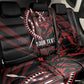 Kenya Personalized Lion Back Car Seat Cover Stylized Maasai Shield - African Pride