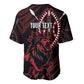 Kenya Personalized Lion Baseball Jersey Stylized Maasai Shield - African Pride