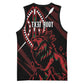 Kenya Personalized Lion Basketball Jersey Stylized Maasai Shield - African Pride