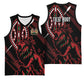 Kenya Personalized Lion Basketball Jersey Stylized Maasai Shield - African Pride