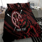 Kenya Personalized Lion Bedding Set Stylized Maasai Shield - African Pride