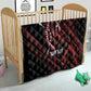 Kenya Personalized Lion Quilt Stylized Maasai Shield - African Pride