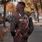 Kenya Personalized Lion Sweatshirt Stylized Maasai Shield - African Pride