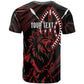 Kenya Personalized Lion T shirt Stylized Maasai Shield - African Pride