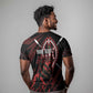 Kenya Personalized Lion T shirt Stylized Maasai Shield - African Pride