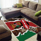 Kenya Area Rug Mix Animal Skin Pattern Grunge Style - African Pride