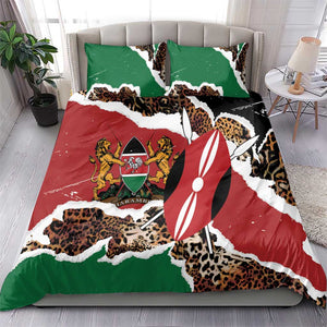 Kenya Bedding Set Mix Animal Skin Pattern Grunge Style - African Pride