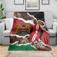 Kenya Blanket Mix Animal Skin Pattern Grunge Style - African Pride
