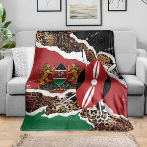 Kenya Blanket Mix Animal Skin Pattern Grunge Style - African Pride