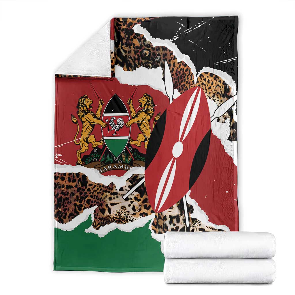 Kenya Blanket Mix Animal Skin Pattern Grunge Style - African Pride