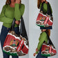 Kenya Grocery Bag Mix Animal Skin Pattern Grunge Style - African Pride
